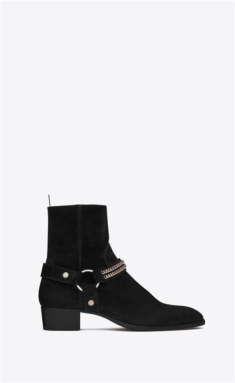 mens ysl boots|saint laurent men's boots.